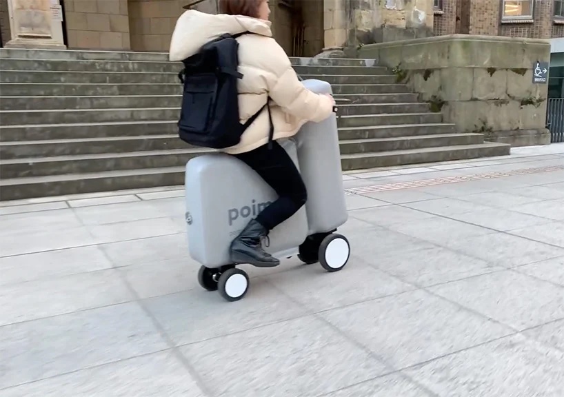工业设计改变生活：poimo是一种充气电动滑板车，可以放进你的背包里(图3)