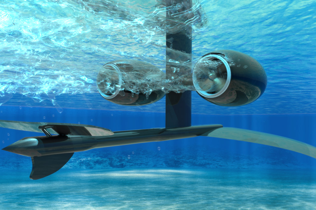 超轻碳纤维球飞行器产品设计，可以在陆上奔跑也可以在水上漂浮(图10)