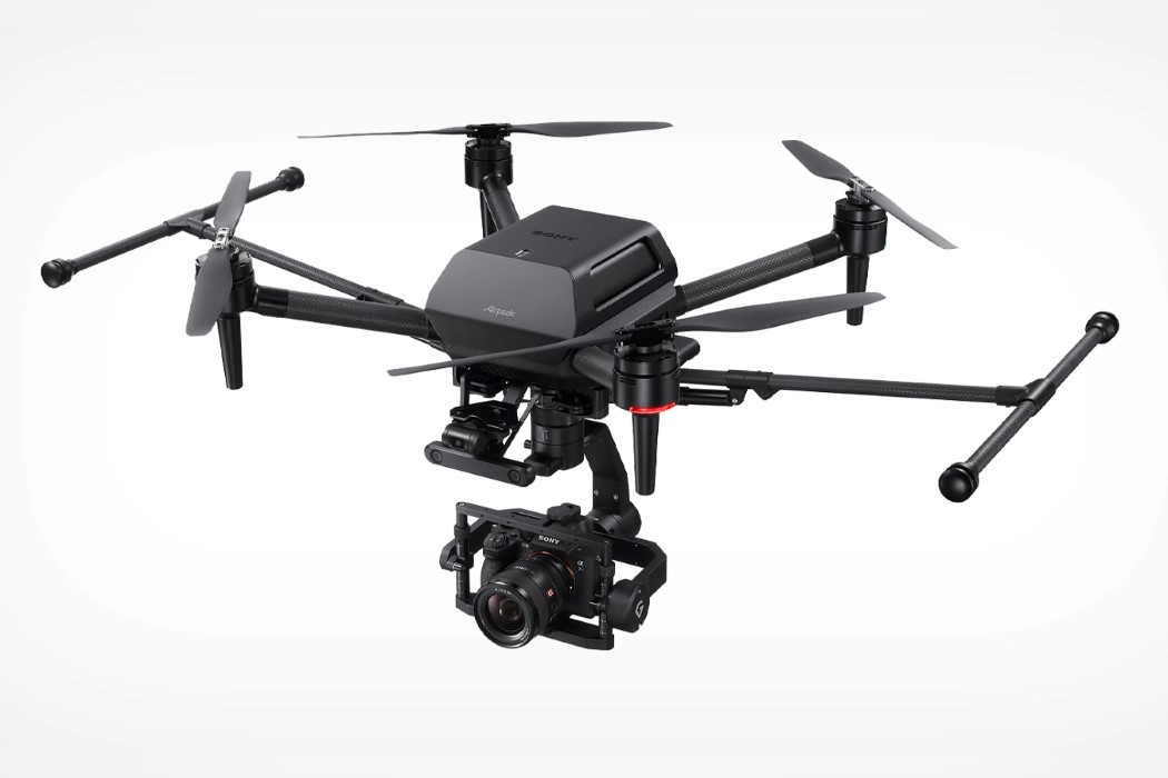 索尼正在以AIRPEAK S1无人机产品设计进入摄影行业，它可以安装任何索尼阿尔法相机(图9)