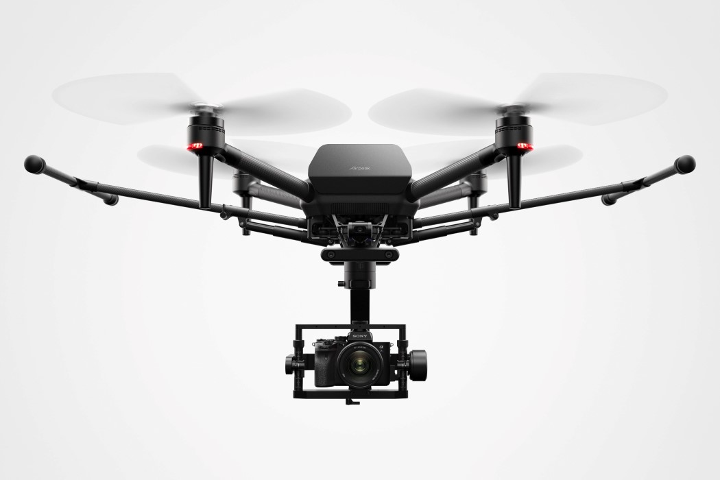 索尼正在以AIRPEAK S1无人机产品设计进入摄影行业，它可以安装任何索尼阿尔法相机(图4)