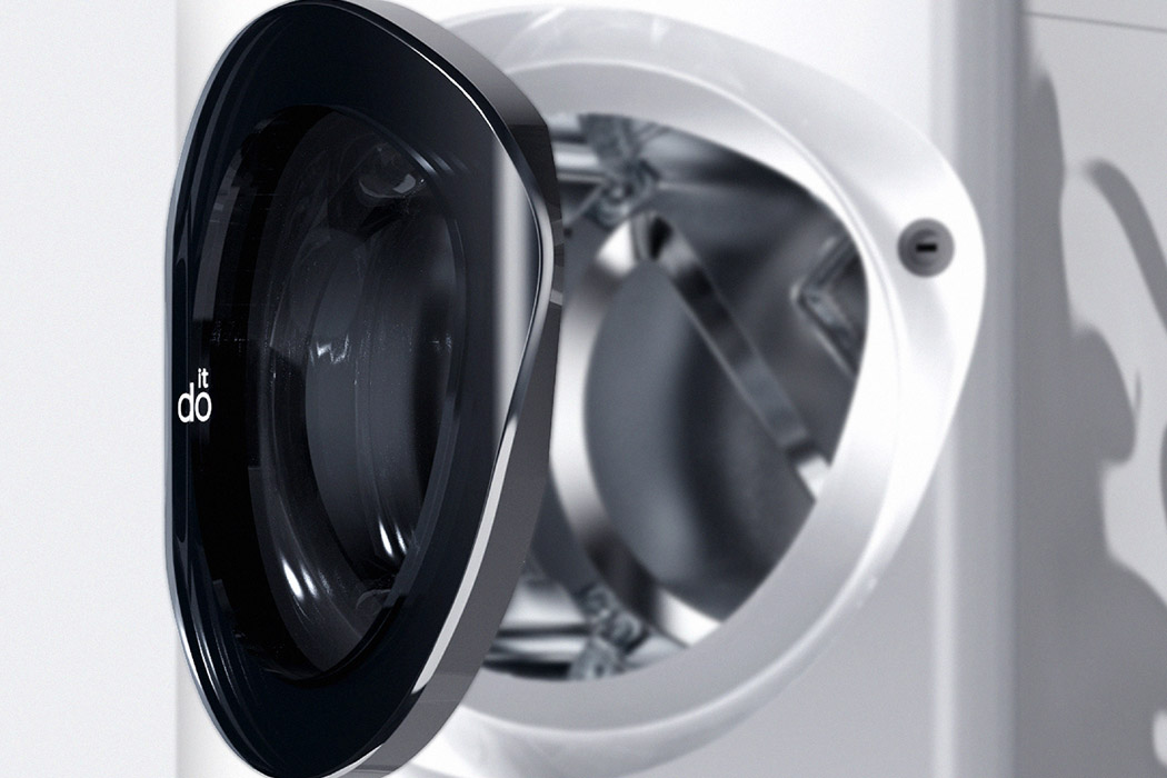 洗衣烘干机产品设计配有滑动鼓以减少人力(图10)