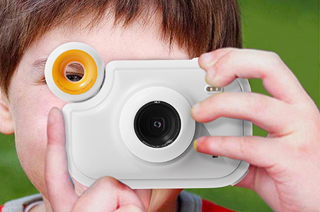 儿童相机产品设计让儿童在摄影中拥有有趣的直观的方式体验(图1)