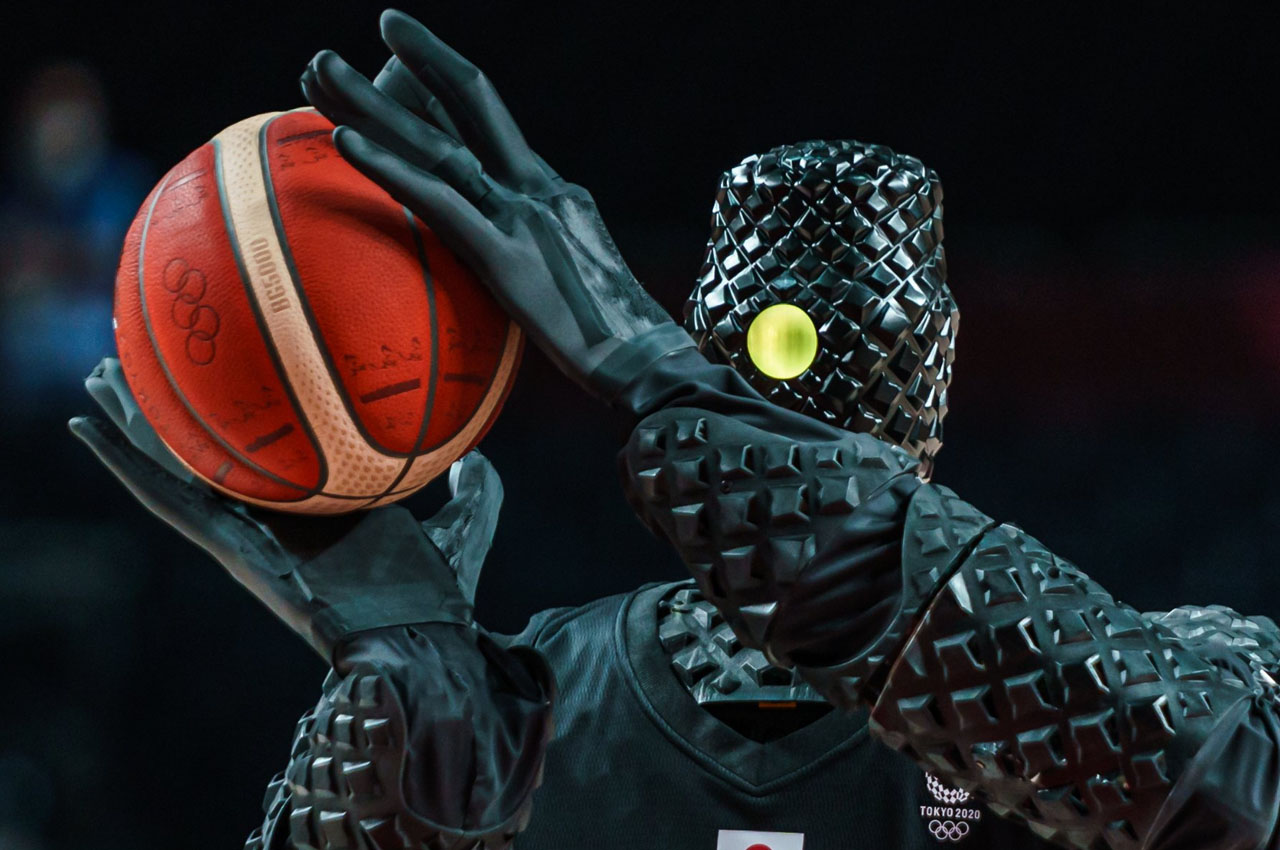 2021东京奥运会新看点，一个会打篮球的机器人!(图2)
