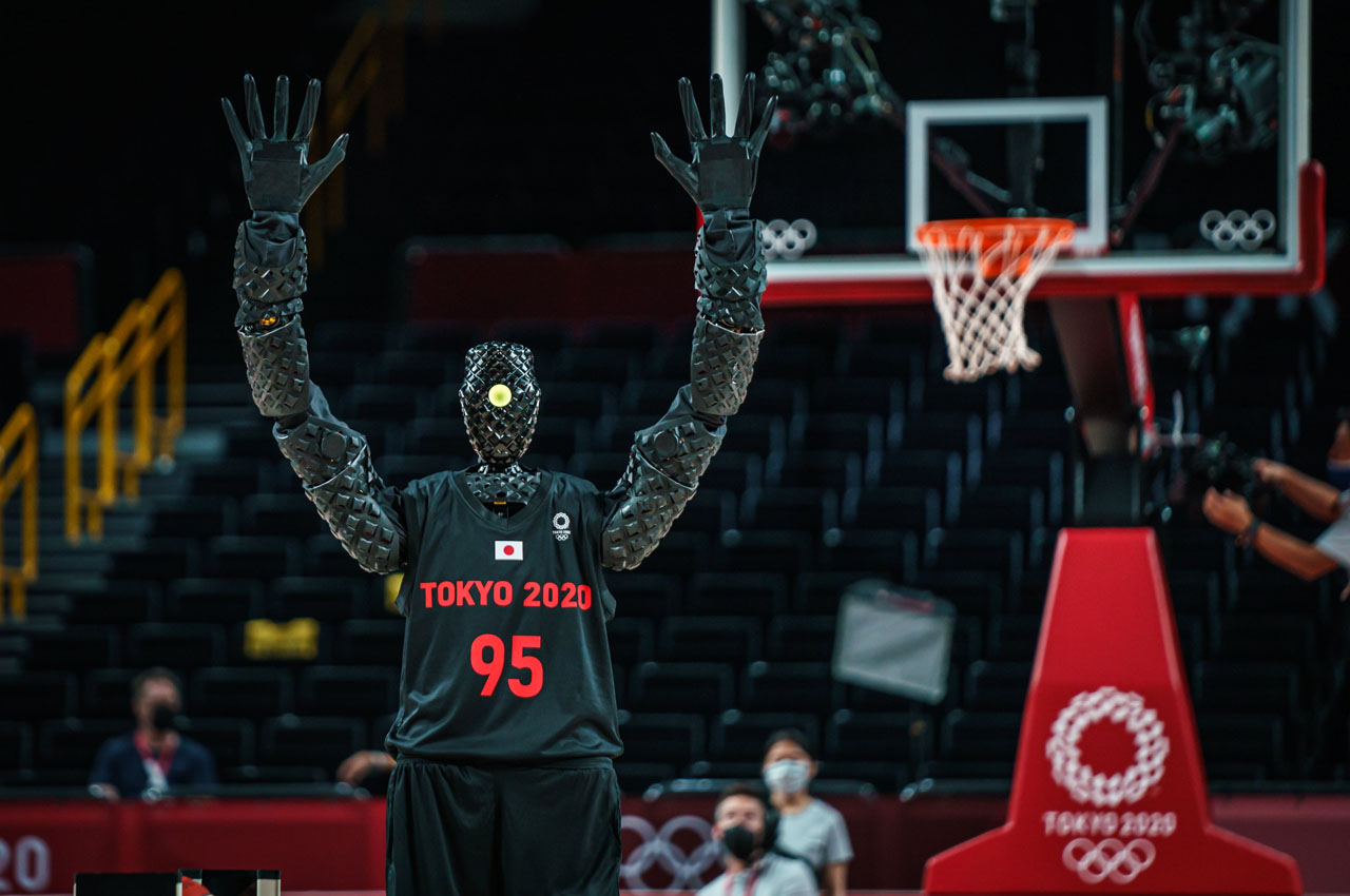 2021东京奥运会新看点，一个会打篮球的机器人!(图6)