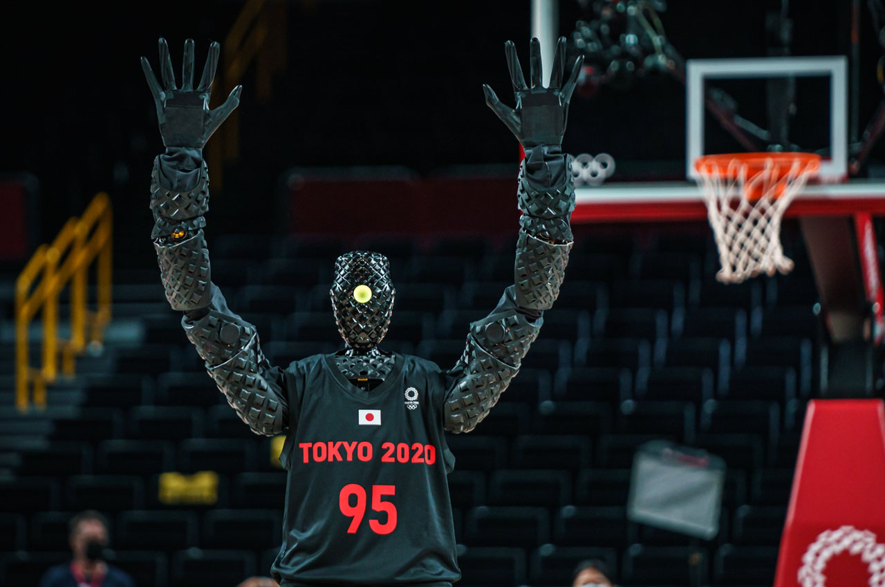 2021东京奥运会新看点，一个会打篮球的机器人!(图7)