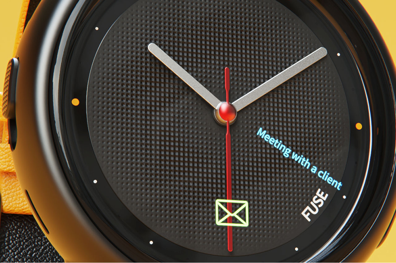 高质量的电子数据中心智能手表，是一个光滑的可穿戴智能设计(图9)