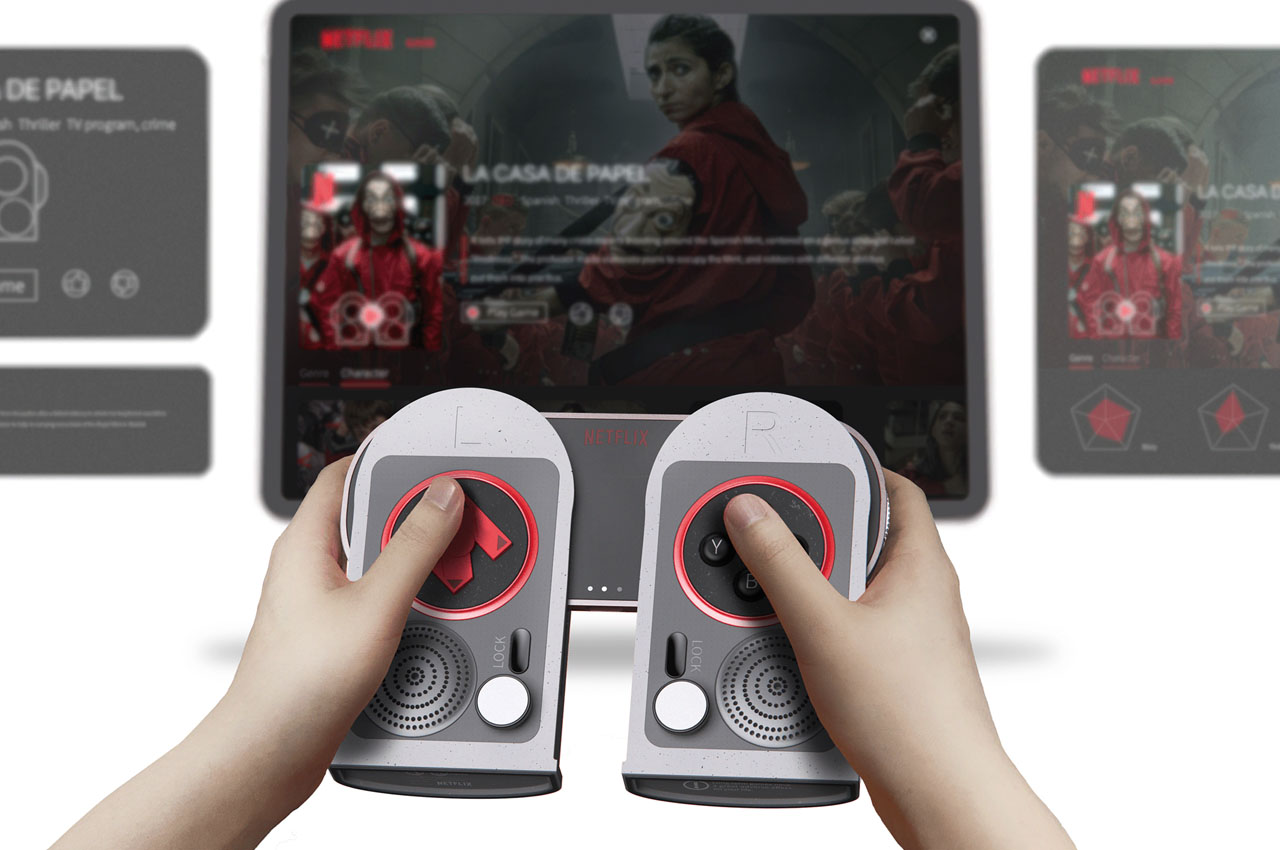 Netflix游戏控制器设计与多向控制输入可能很快成为我们生活的一部分(图9)