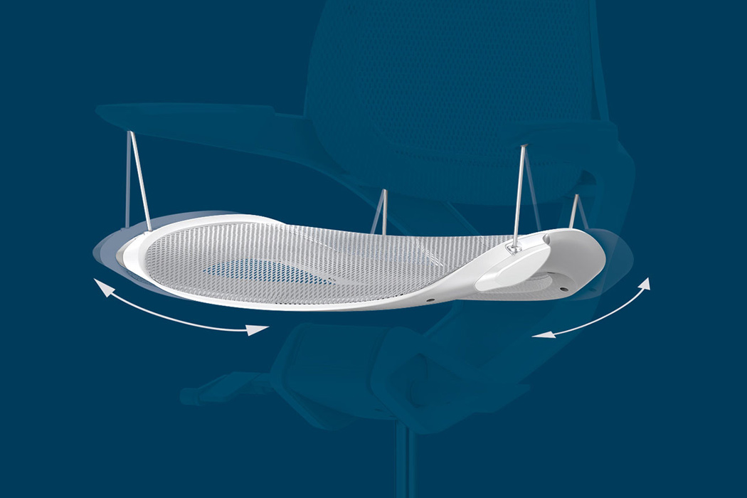 办公椅悬挂式座椅产品设计使用微体运动来保持你的姿势(图11)