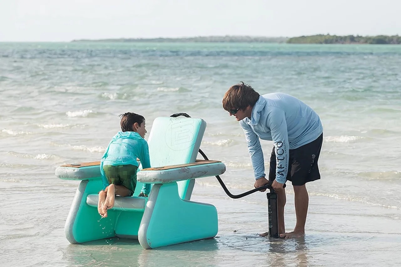 充气沙滩椅产品设计，外形更逼真坐着更舒适(图3)