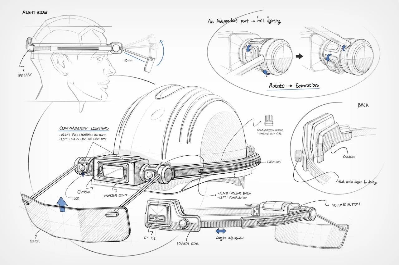 RUMEN通用AR头戴设备产品设计，非常适合技术应用(图10)